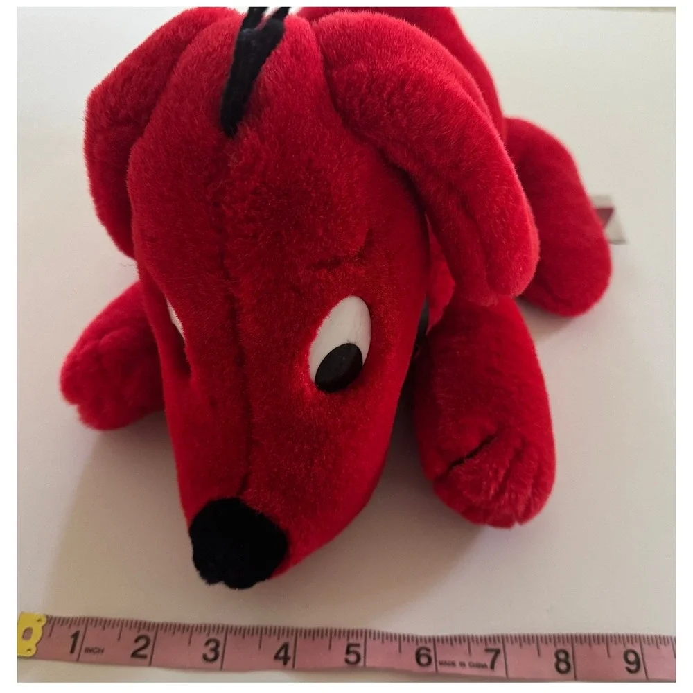 Vintage 1991 Clifford the Big Red Dog Dakin Plush Hand Puppet Red 14 Inch Toy